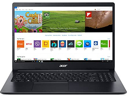 Acer Aspire 1 A115-31-C2Y3, display Full HD da 15,6, Intel Celeron N4020, 4 GB DDR4, 64 GB eMMC, 802.11ac WiFi 5, fino a 10 ore di durata della batteria, Microsoft 365 personal, Windows 10 in