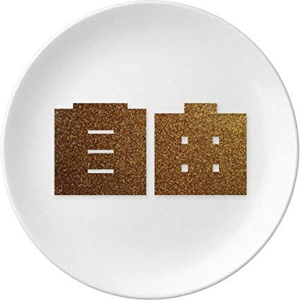 Ermutigung Reichtum Liberty hochwertiger Teller dekoratives Porzellan Salver Geschirr Dinner Dish