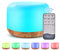 300ML Essential Oil Diffuser,Ultrasonic Humidifier Aromatherapy Diffuser with 7 Colors LED Aromatherapy Lights for Home, Yoga, Office, SPA, Bedroom (300ML) Yellow