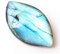 ABCBCA 1 stück Labradorite Edelstein Freiform Anhänger mit Lochschmuck Cabochon Geschenk Reiki Kristall (Color : Labradorite 2pcs)