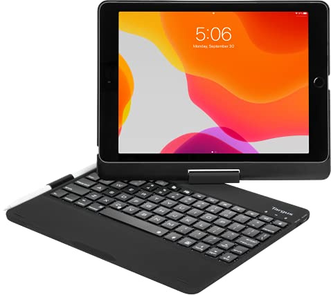 Targus VersaType Bluetooth Keyboard Case iPad 10.2/10.5'', Black, (THZ857USA)