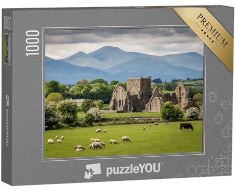 puzzleYOU: Puzzle 1000 Teile „Idyllische irische Landschaft“ – aus der Puzzle-Kollektion Irland