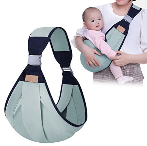 Cricia Babytrage Neugeborenen Tragetuch - Atmungsaktiv mit Clip, Verstellbar, Koala Design, Grau 3D Mesh - Für Neugeborene und Kleinkinder bis 20 kg