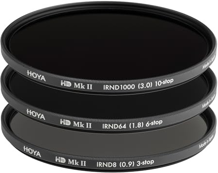 HOYA 3x Neutral density filters kit HD MkII IRND8/64/1000 ø77 mm