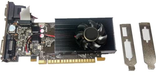 MOUDOAUER 64 Bit 1 GB Grafikkarte DVI VGA HDMI Ausgang Schnittstelle PCI-E Grafikkarte für PC Computer