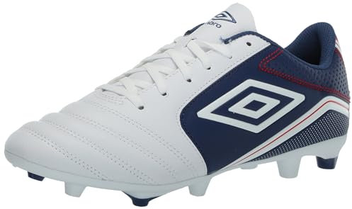 Umbro Herren Classico 12 Fg Fußball-Stollen, weiß/blau/rot, 47 EU