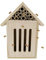 Maisonnette en bois, abris de jardin, boîte de maçon en bois naturel | Robuste et durable, décoration de jardin élégante, ruche attire des pollinisateurs paisibles de