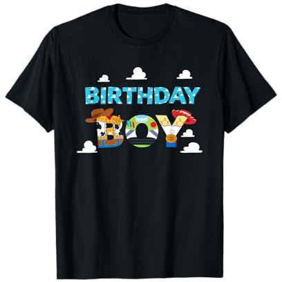 Disney and Pixar’s Toy Story Clouds Birthday Boy T-Shirt