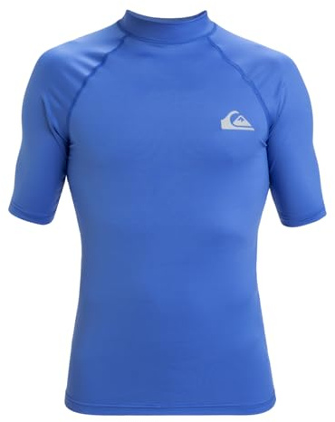 Quiksilver - Upf50 Ss S/SL Surf Tee für Männer - Medium Blue - XXL
