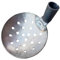 Abwasserlöffel, Eisen-Wasserlöffel, abgerundeter Fangbeckenlöffel, Metall, Schlammschaufel, Mistlöffel, Wasserschöpfkelle, Reinigungswerkzeug für Terrasse, Rasen