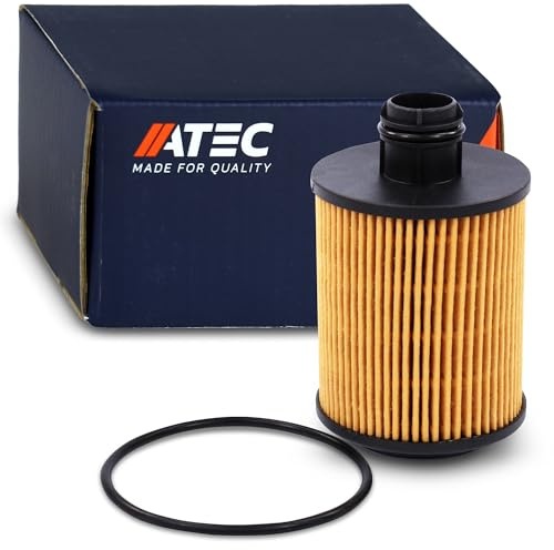 ATEC Germany 1x filtro olio Filtro per cambio olio Compatibile con CADILLAC BLS, CHEVROLET MALIBU, AVEO, OPEL COMBO, INSIGNIA A, CASCADA, MERIVA B, ZAFIRA TOURER C, CORSA D, ASTRA J, SAAB 9-3