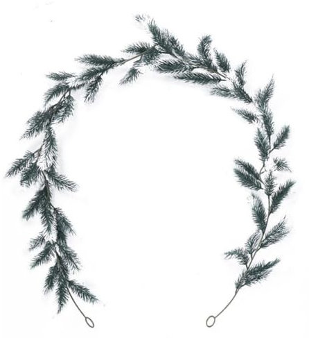 Fangxuee Grüner Kunststoff Aus und Zypresse, Weihnachts-Imitat Aus Rattan, Heimdekoration, Künstliche Kiefernnadeln A