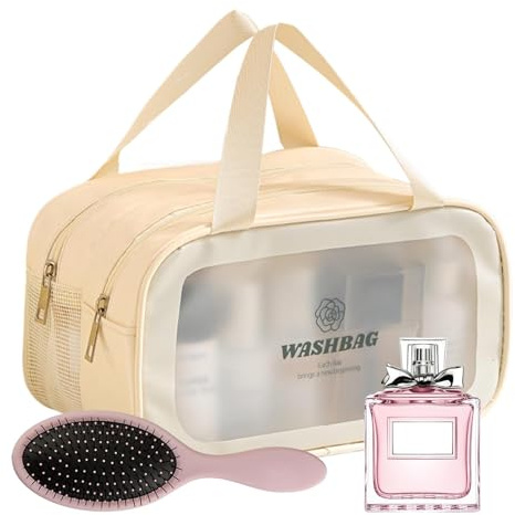 Reisen -Toiletten, Reise -Make -up -Tasche Mehrere Fächer Reisebühne Make | Tragbarer Shampoo --Speicherorganisator für Lotionen Gesichtsreiniger