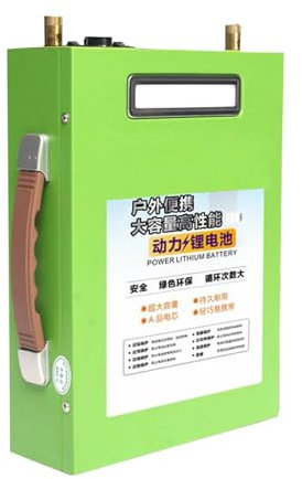 WILLQ Batería Litio 12 voltios batería portátil de Iones de Litio 12V 20Ah 30Ah 40Ah 50Ah 60h 80Ah 105Ah batería Recargable batería de Respaldo Universal para Exteriores,12v50ah