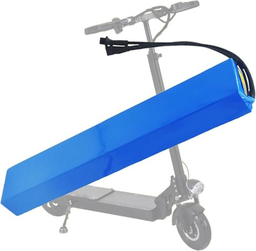 E-Bike-Akku, Elektroroller-Akku 36V 6 Ah 7,8 Ah 9 Ah, wiederaufladbarer Lithium-Ionen-Akku für 0–500 W Motor-Kit, integrierter BMS-Schutz mit Ladegerät, Roller Batterie 36V 6Ah