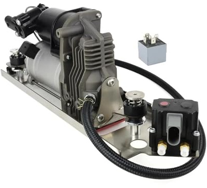 Luftfederung Kompressor Pumpe Montage Mit Halterung Und Magnetventil Block 37106793778 37206792855 Für BMW E61 2005-