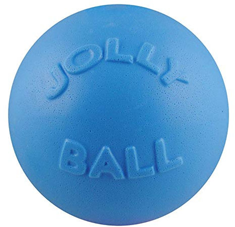 Jolly Pets Bounce-n-Play Balle Jouet pour Chien, 15,2 cm, Myrtille, Toutes Les Tailles