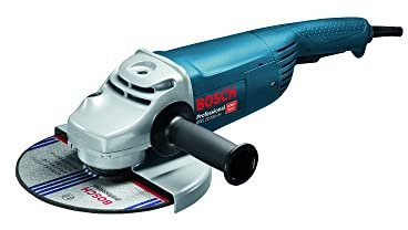 Bosch Professional 0601882M03 Smerigliatrice Angolare GWS 22-230 JH, Impugnatura Supplementare, Cuffia di Protezione, Confezione in Cartone, Ø Disco: 230 mm, 2200 watts, 240 volts, Blu