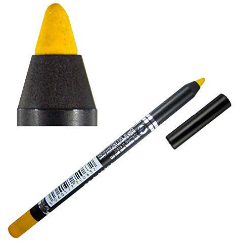 Sparkly Golden Yellow Waterproof Glide on Eyeliner Colour Shade Number 13 long stay smudge proof Eye Liner