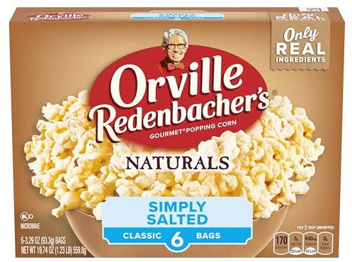 Orville Redenbacher's Natural Simply Salted Mikrowellen-Popcorn 6 ct