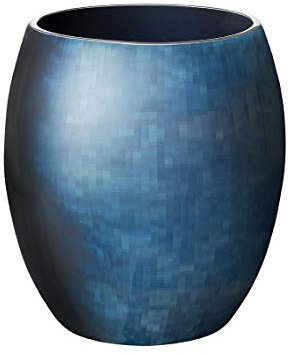 Stelton Stockholm Ø 131, klein-Horizon Vase, Aluminium mit kalter Emaille, 16.5 x 16.5 x 19 cm