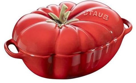Staub 40511-855 Petite Tomato Cocotte, Ceramic, Cherry