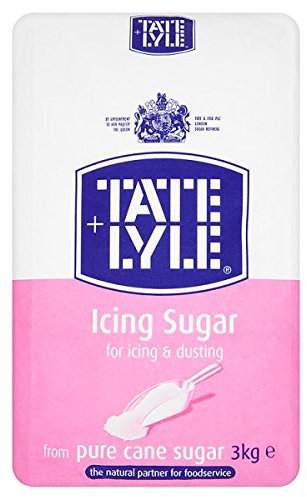 ( 4 Pack ) Tate & Lyle Cane Sugar Icing Sugar 3kg