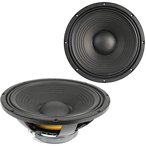 Power Dynamics PD PD15PS 15 Aluminium Woofer PA Speaker Drivers Pair, 800W Dual 8 Ohm DIY Sub Bass Loudspeaker Chassis for Sound System Applications, Fibreglass Cone