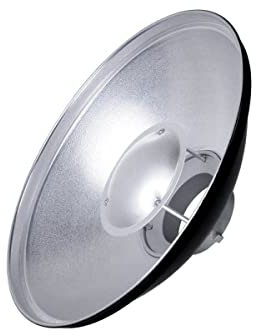 GODOX BDR S550 Beauty Dish Reflector Silver 55 cm Nero