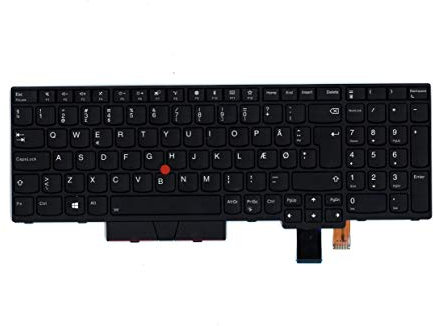 TellusRem ersatztastatur Dänisch Hintergrundbeleuchtung für Lenovo Thinkpad T470 T480