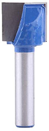 Meccion Industrial Bottom Cleaning Dado Router Bit 8mm Shank 18mm Diameter 15.8mm Blade Length Carbide Engraving Bit Professional Woodworking Cutter Tools
