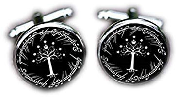 Bloody devil Manschettenknöpfe, Lebensbaum, weißer Baum, Hochzeitsgeschenk, Vater, Großvater, Geburtstagsgeschenke, Bräutigam, Trauzeugen, einzigartige Geschenke, Krawattenklammern, Geschenk der Liebe