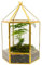 ElegantLife Geometrisches Terrarium aus Glas für Sukkulenten und Luftpflanzen (Keine Pflanze im Lieferumfang enthalten)