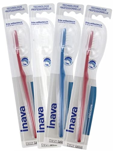 Inava Zahnbürste Precision, Sensibilität, 4 Stück (4 Stück)