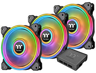 Riing Quad 12 RGB 3 Pack (Fan + Controller)