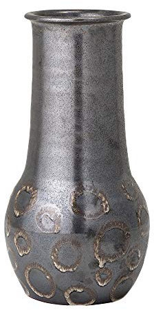 Bloomingville Deko Vase, schwarz, Terrakotta