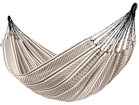 La Siesta® Flora Zebra - Organic Cotton Double Classic Hammock