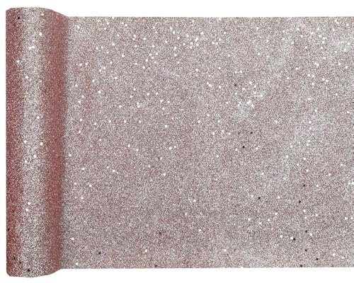 Chaleyer et Canet Chemin de Table à Paillettes Rose Gold - 3 m