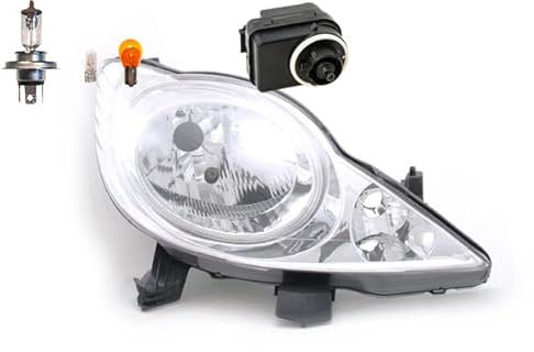 Johns, Scheinwerfer passend für Peugeot 107 06/2005-01/2012 Rechts Leucht. + Stellmotor