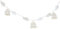Girlande Stoff-Girlande Regenbogen & Wolken in creme & beige Wand-Deko Baby Makramee Banner Baby-Shower-Party Baby-Party Dekoration Kinderzimmer Deko Schwangerschaft & Geburt Junge & Mädchen