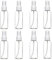 FVIZAL 8 Pcs Small Spray Bottles 50ml, Water Spray Bottle Empty Fine Mist Clear Plastic Mini Travel Bottle Set, Refillable Liquid Containers for Make-up Cosmetic Hair