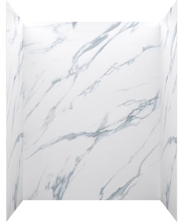 Miseno MSW786032 ReadySet 60 X 32 X 78 Five Panel Alcove Shower Wall Kit