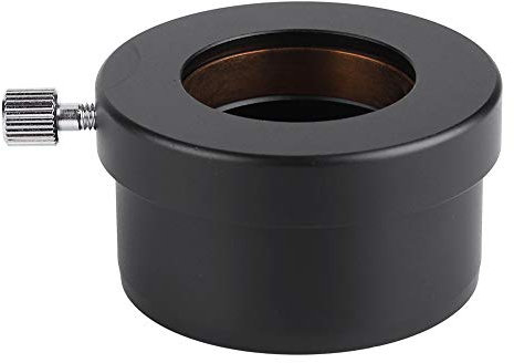 Adattatore Oculare Telescopico 2 Pollici a 1,25 Pollici, Metallo Nero, Adattatore Telescopico Assemblaggio Oculare Accessori Adattatore, Adattatore Fotografico Telescopico per 2 Pollici Telescopio