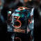 DND Würfel Set Drachenauge Polyedrische Harz Spielwürfel Scharfkantige D&D Rollenspiel-Würfel für Dungeons and Dragons RPG MTG Pathfinder D4 D6 D8 D10 D% D12 D20 mit Geschenkbox