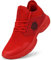 Giniros Sneaker Damen Sportschuhe Laufschuhe Turnschuhe Damen Schuhe rutschfeste Leichte Fitness Jogging Walkingschuhe Atmungsaktiv Straßenlauf Schlüpfen Freizeitschuhe für Damen rot 39EU
