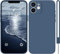 HGH für iPhone 12 Mini Hülle Silikon mit Lanyard, Handyhülle für iPhone 12 Mini Ultra Düne Rundumschutz mit Weichem Microfiber-Innenfutter Kratzfest Schutzhülle für iPhone 12 Mini 5.4 Dunkel Blau