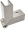 Supports d'étagère en verre, pince fixe en verre, pince de douche en laiton, couleur brossée, accessoires de salle de bain, 52 x 52 x 4 mm