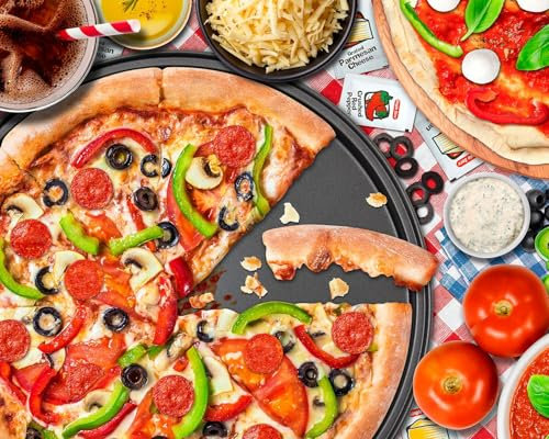 Springbok's Pizza Night 1000 Piece Jigsaw Puzzle for Adults and Kids Featuring a Classic and Colorful Pizza Parlor