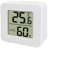 HEIBTENY Mini-Thermohygrometer, Klares LCD-Display, Genaue Messwerte, Einfach Zu Platzieren, Für Kühlschrank, Theke, Wohnzimmer, Kinderzimmer