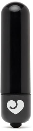 Lovehoney Enjoy Bullet Vibrator for Women Female Clit Stimulator, Black | Mini Vibrator Bullet Adult Sex Toys, Single Speed Vibration, Couples Massage Tool, Discreet Travel Size Adult Toy